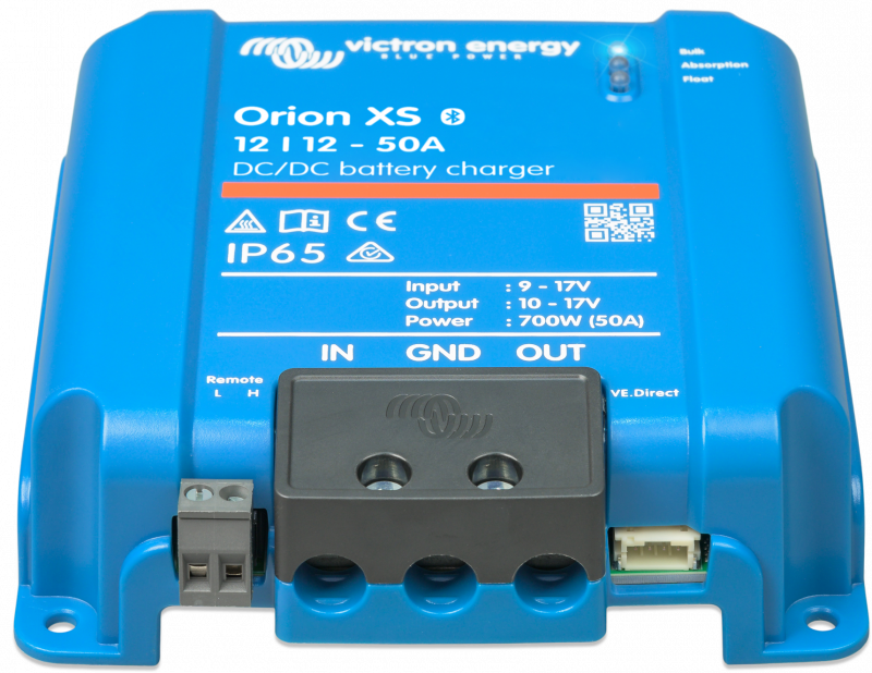 Victron Orion Smart XS 12/12-50A DC-DC EMC verbessert Victron Orion Smart XS 12/12-50A DC-DC EMC verbessert