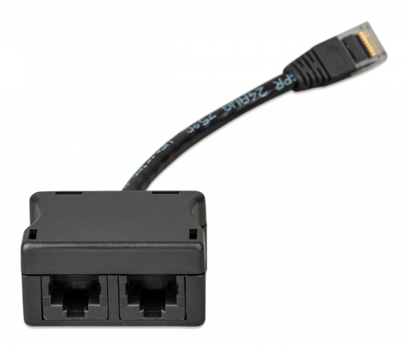 Victron RJ45-splitter cable 15cm 1xRJ45 male/2xRJ45 female