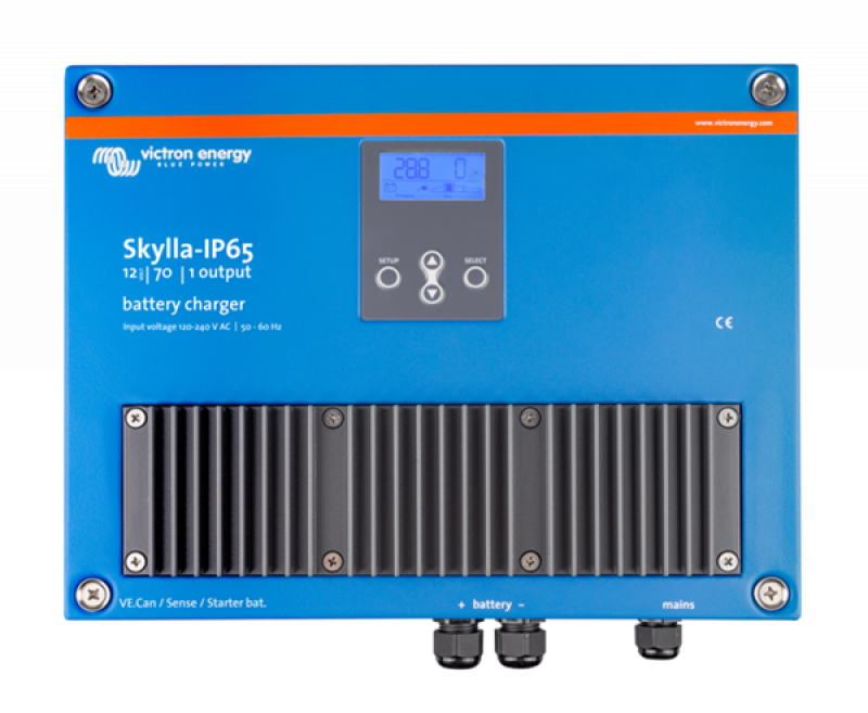 Victron Skylla IP65 Ladegerät 12V/70A (1+1) 120-240V Victron Skylla IP65 Ladegerät 12V/70A (1+1) 120-240V