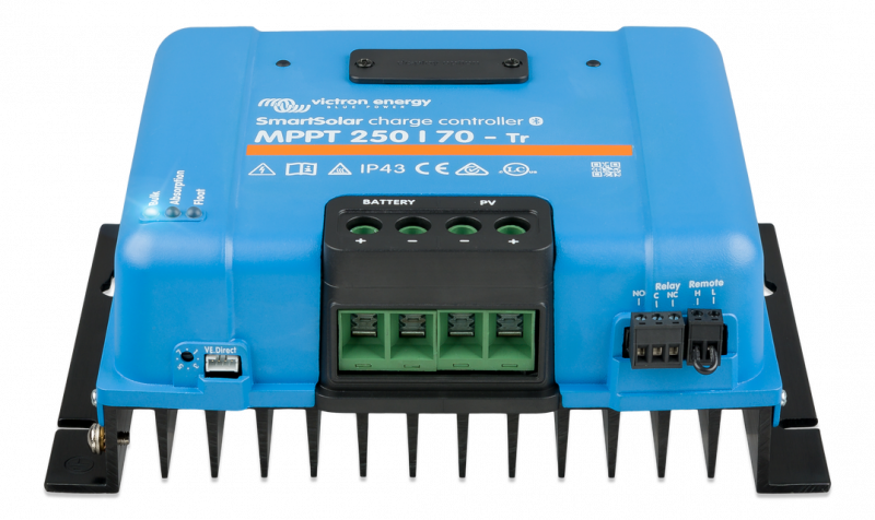 Victron Solar Laderegler SmartSolar MPPT 250/70-Tr (12V/24V/48V-70A) Bluetooth