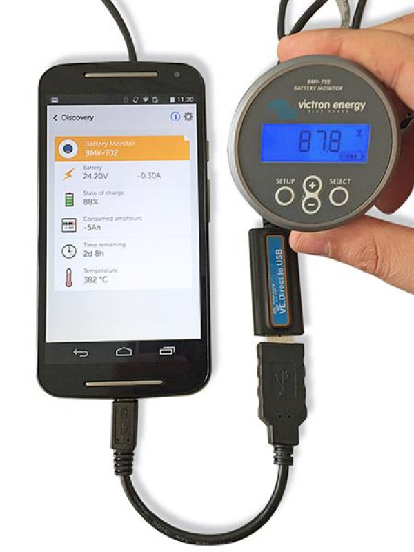 Victron Battery Monitor BMV-712 Smart Bluetooth schwarz