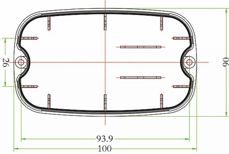 Kabellose Fernbedienung für LED Suchscheinwerfer Model 220s