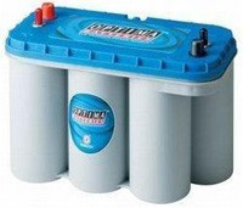 Optima BlueTop BT DC 4,2 – 12 V 55 Ah AGM-Starter- und Versorgungsbatterie, 765 A
