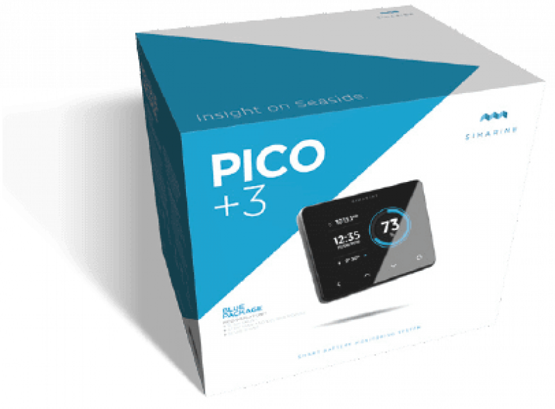 Simarine PICO Blue Paket Einbaumontage schwarz Simarine PICO Blue Paket Einbaumontage schwarz