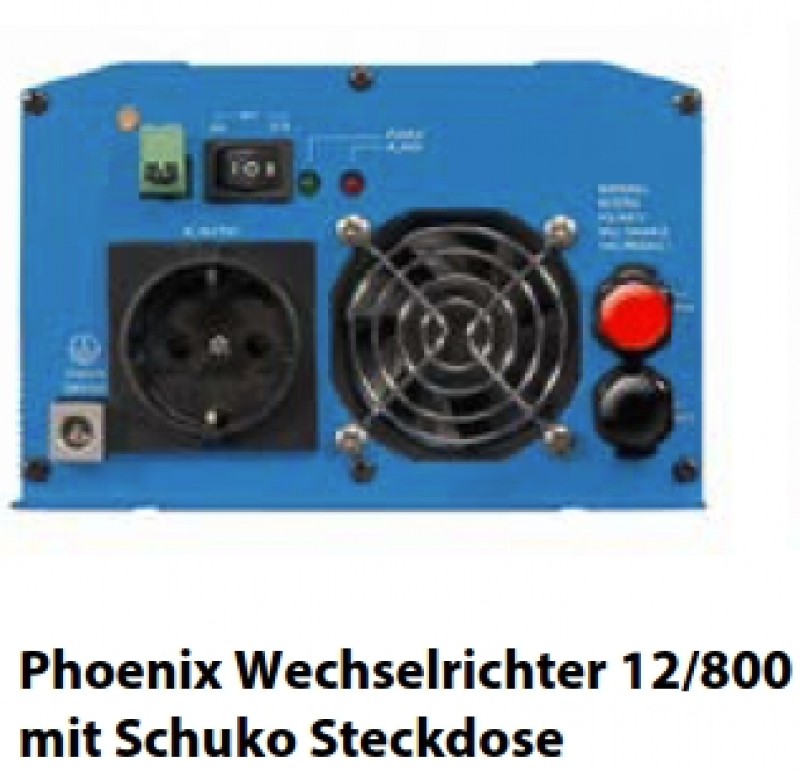 Victron Phoenix Inverter 12/800 Schuko 230V VE.Direct