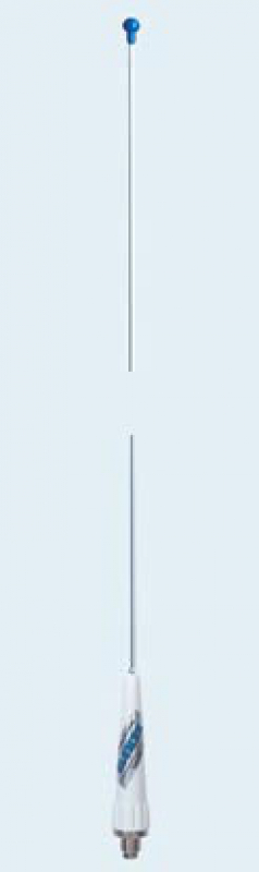 Glomex RA 106 GRP pb 6-135 UKW Funkantenne 1m Glasfiber mit Kippschwenkfuß und Kabel