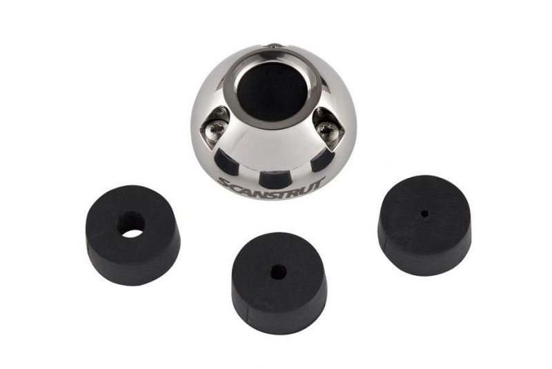 Scanstrut DS16-S Decksdurchführung Edelstahl bis 16mm Stecker und 2-8mm Kabel