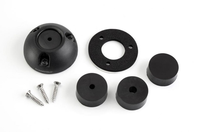 Scanstrut Decksdurchführung Kunststoff bis 21mm Stecker 9-14mm Kabel schwarz Scanstrut Decksdurchführung Kunststoff bis 21mm Stecker 9-14mm Kabel schwarz