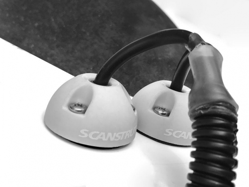 Scanstrut DS6-P Decksdurchführung Kunststoff 2-6mm Kabel grau Scanstrut DS6-P Decksdurchführung Kunststoff 2-6mm Kabel grau