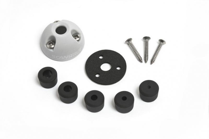 Scanstrut DS6-P Decksdurchführung Kunststoff 2-6mm Kabel grau Scanstrut DS6-P Decksdurchführung Kunststoff 2-6mm Kabel grau