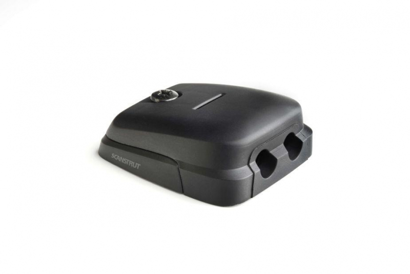 Scanstrut Decksdurchführung DS-HD6 2pol horizontal 2-6mm Kabel schwarz