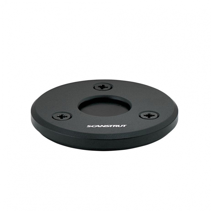 Scanstrut Decksdurchführung Aluminium schwarz 4-9mm Kabel 21mm Stecker Scanstrut Decksdurchführung Aluminium schwarz 4-9mm Kabel 21mm Stecker