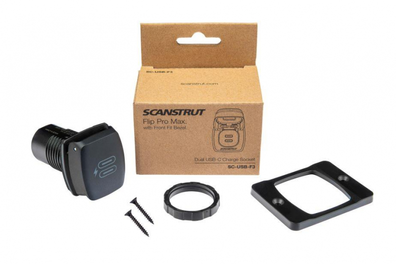 Scanstrut USB-Steckdose IPx4 2x USB-C Scanstrut USB-Steckdose IPx4 2x USB-C