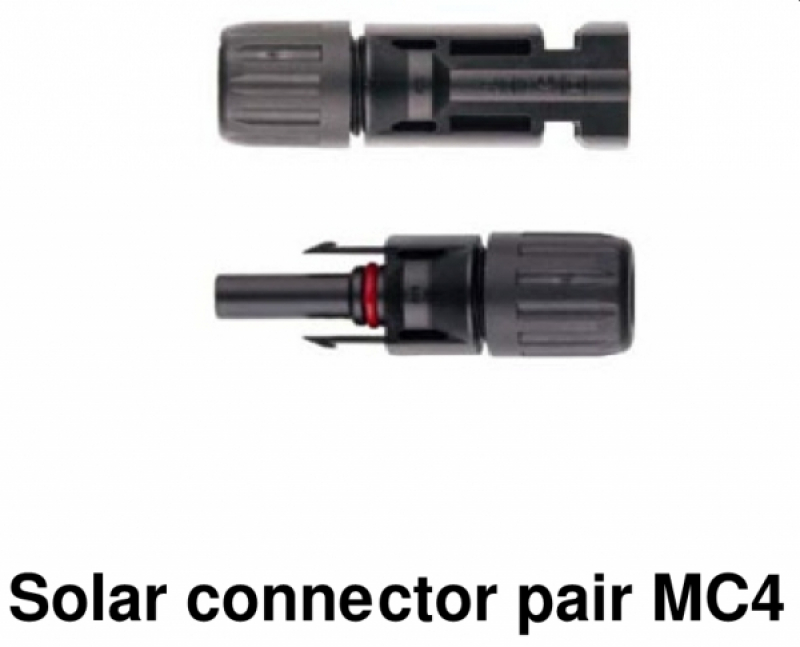 Sunbeam System MC4 Stecker + Buchse (Paar) 20er Pack
