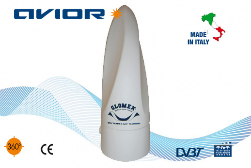 Glomex VT300, AVIOR TV/Rundfunkantenne