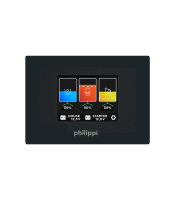 Philippi Tankmonitor TCS-B für 3 Tanks mit TFT Touchdisplay