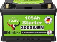BullTron Lithium Starter Batterie Polar 12,8V 105Ah