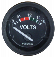 Philippi Turotest Analoganzeige 8-16 Volt 52mm