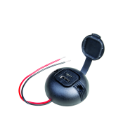 Philippi USA-CA Power USB-C/A Aufbau-Doppelsteckdose