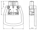 Philippi Handgriff für Hochstromsteckverbinder LB 80 H