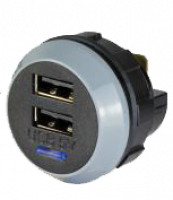 Philippi USB Steckdose für Einbaumontage USD GW