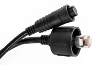 Raymarine A80276 RayNet (F) auf RJ45 (M) Kabel 3m mit wasserdichtem Bajonett