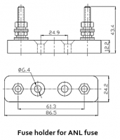 Victron Fuse holder for ANL-fuse