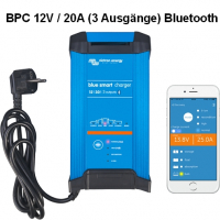 Victron Blue Smart IP22 Charger 12/20(3) Schuko
