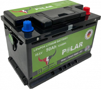BullTron Lithium Batterie 25,6V 50Ah Smart BMS Polar