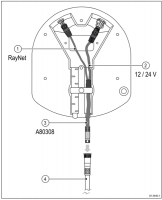 Raymarine A80308 Quantum Adapter für herkömmliches digitales Radarkabel