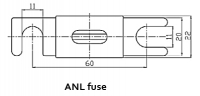 Victron ANL-fuse 80V for 48V products (1 pc)